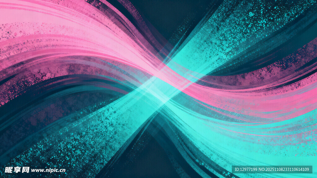 炫彩交叉动感线条背景图片