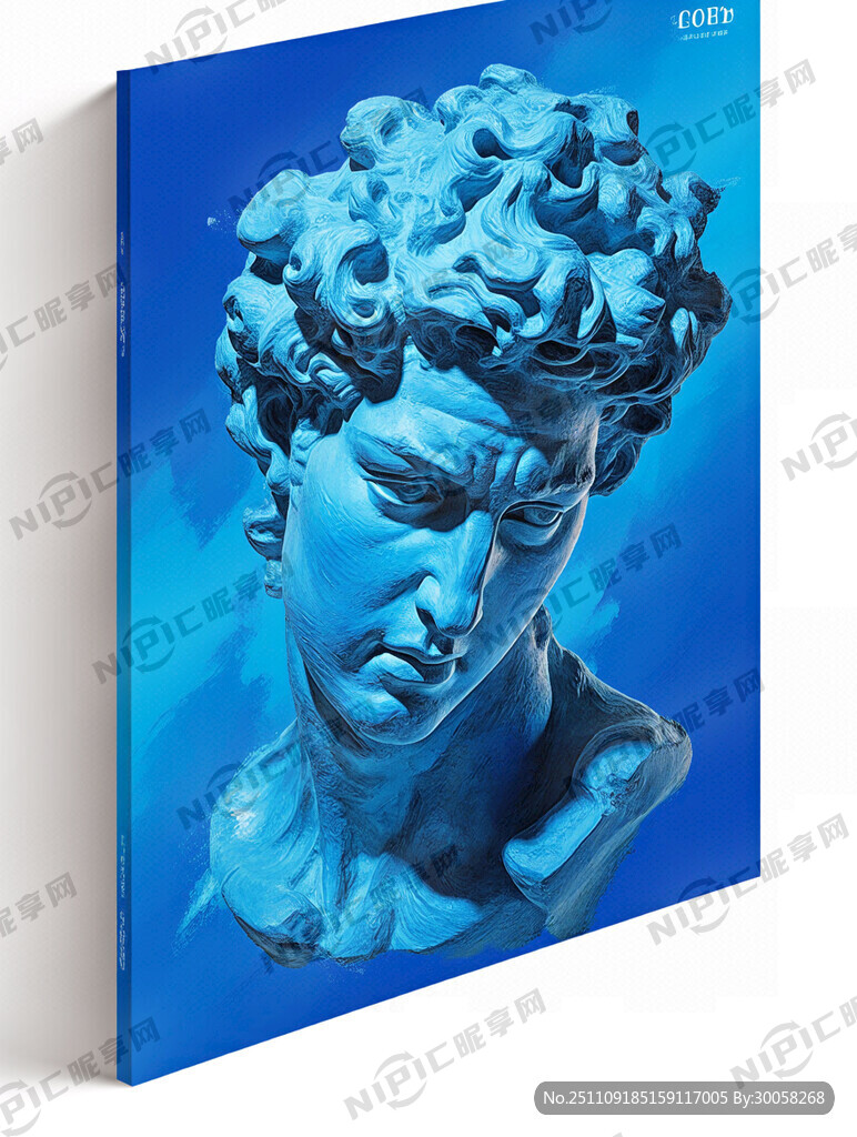 蓝色海报 最高画质杰作