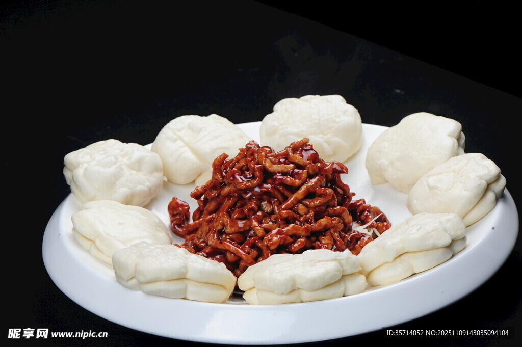 辣椒配馒头美食组合