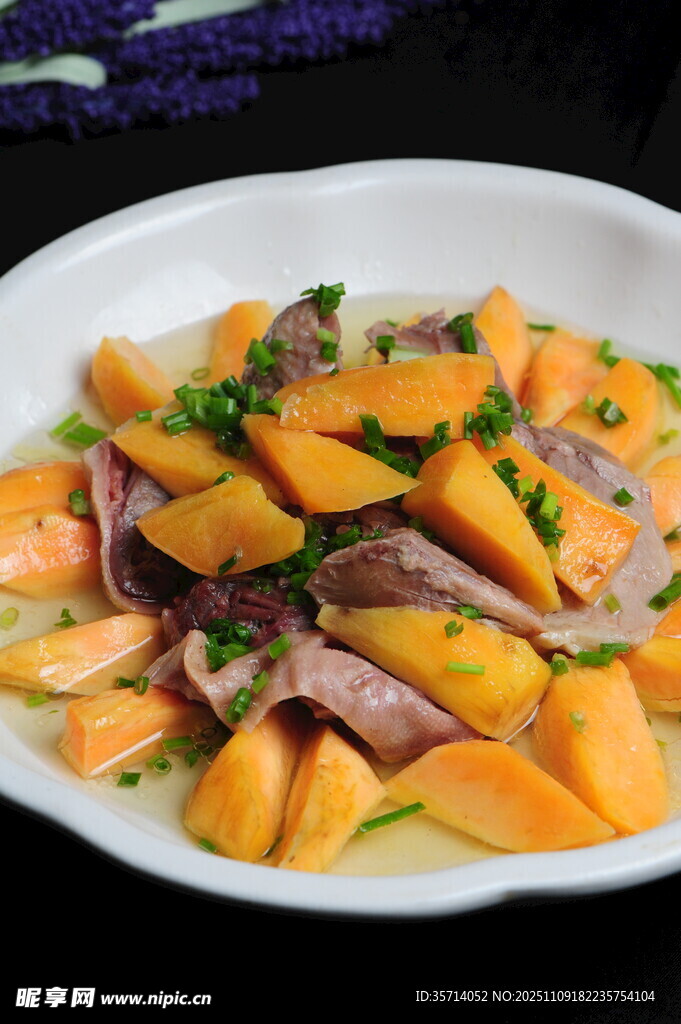 南瓜蒸肉美味营养家常菜