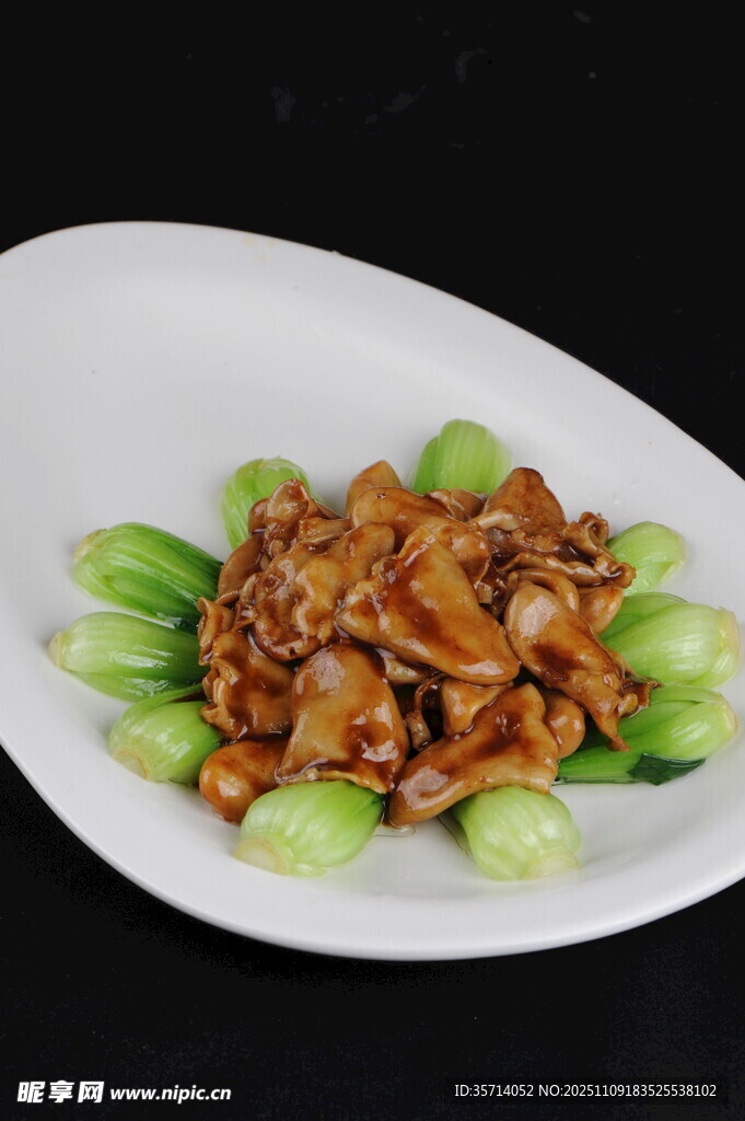 香菇炒青菜鱼肚