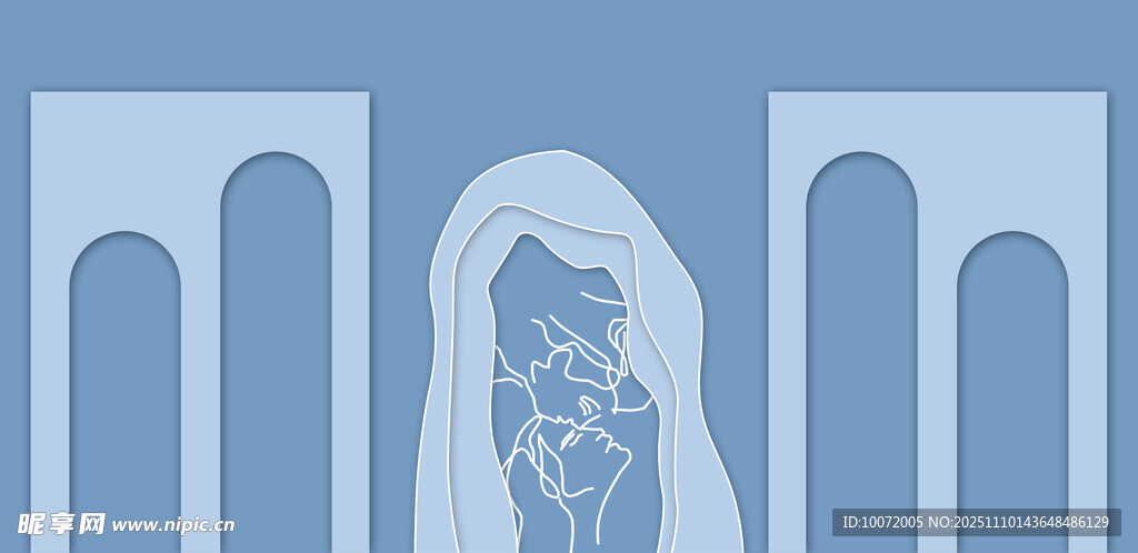 雾霾兰婚礼 蓝色婚礼