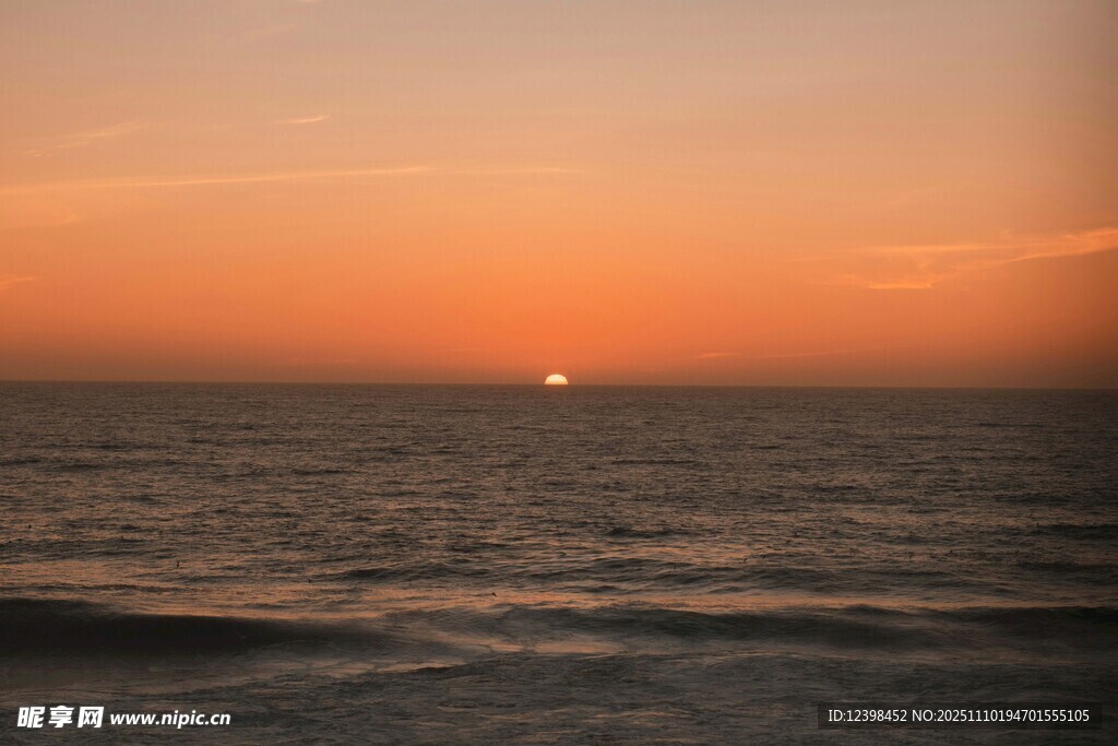 海上日落美景