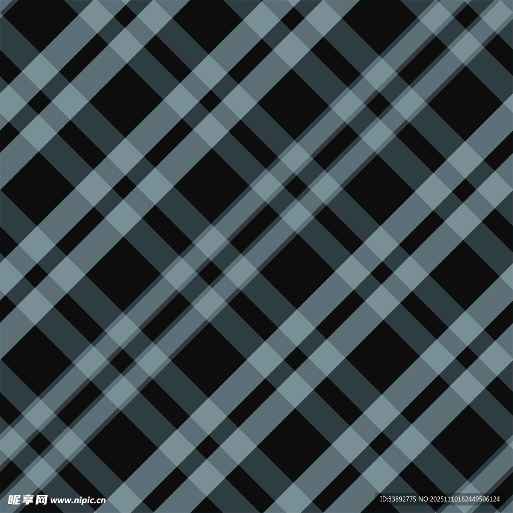 蓝黑格子纹理图案