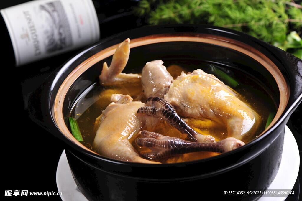 滋补养生炖鸡汤