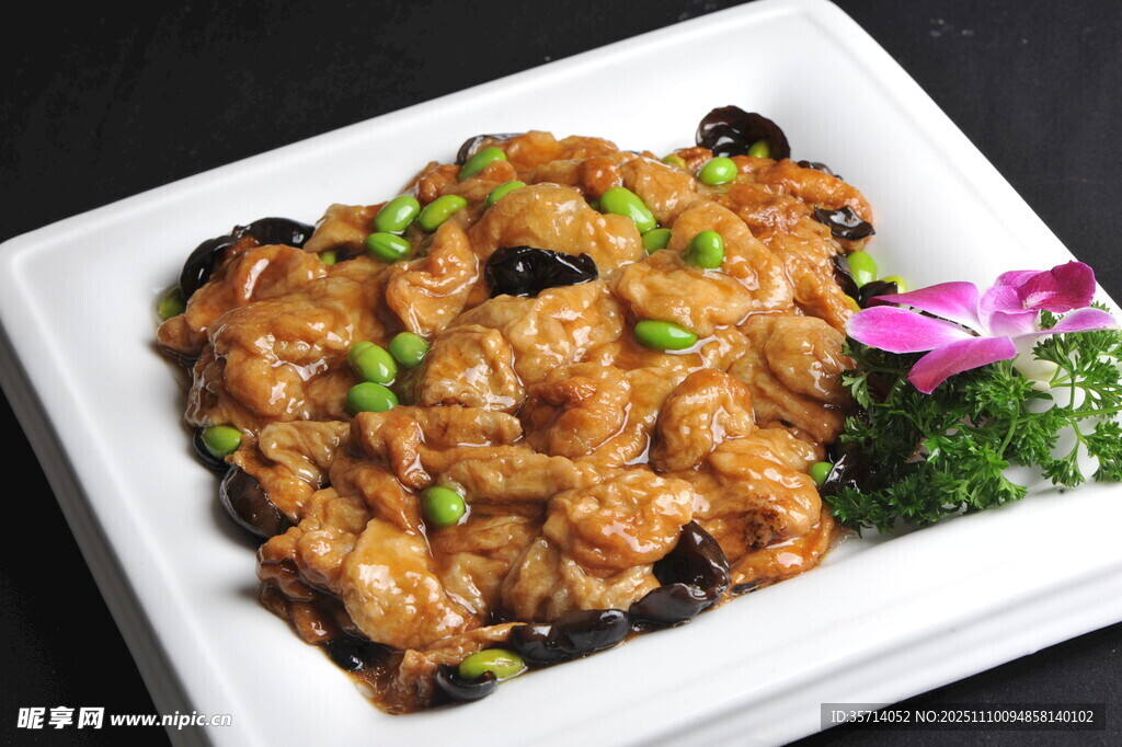 美味木耳炒虾仁