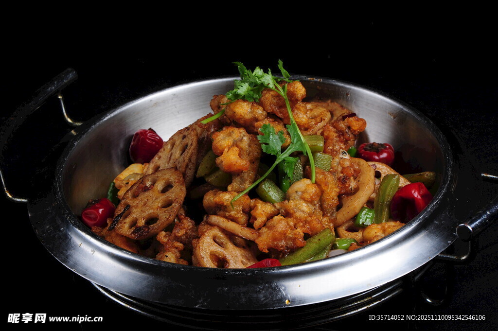 香辣干锅美味食材荟萃