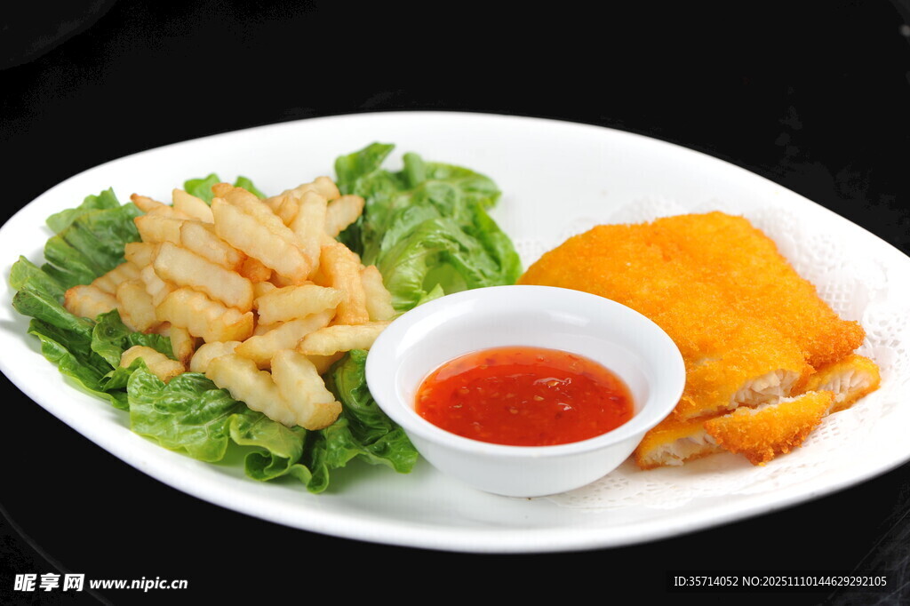 美味拼盘配蘸酱