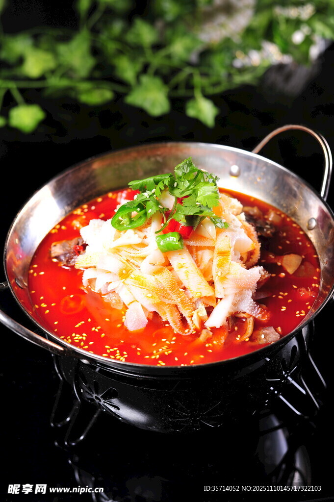 鲜香麻辣鱼片火锅