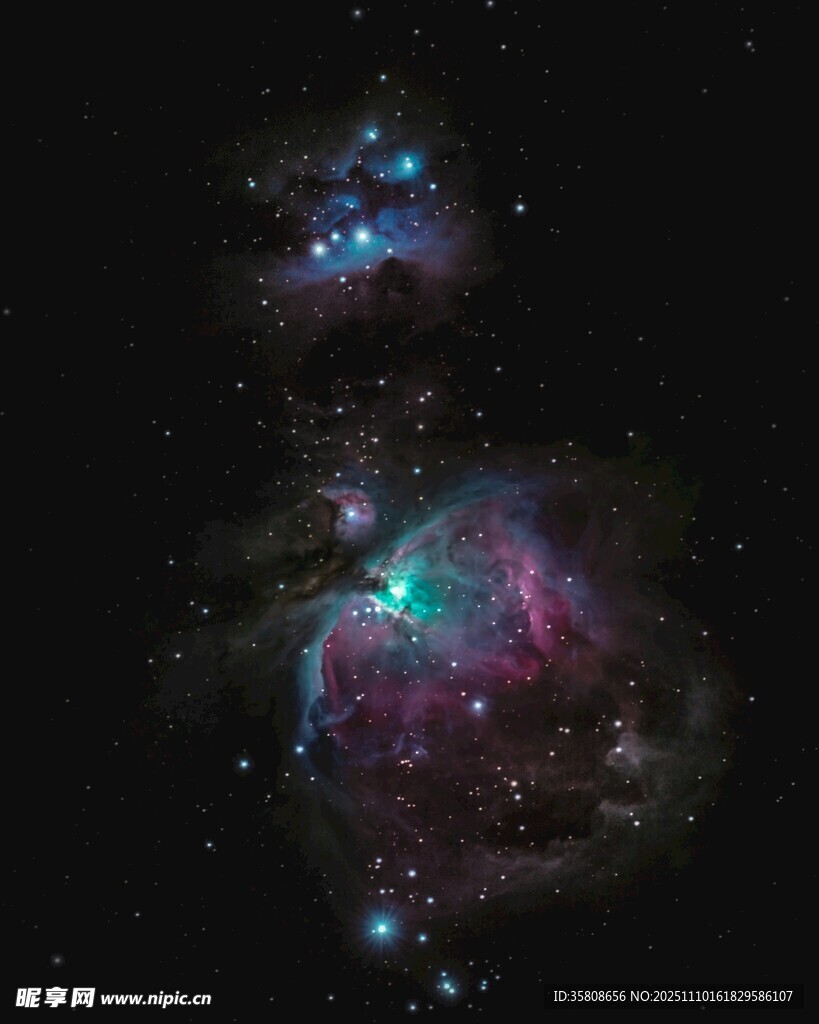 绚丽星云宇宙奇观