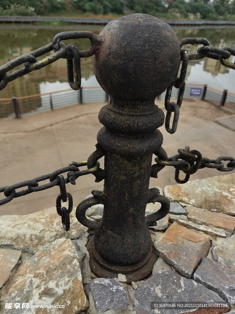 复古铸铁护栏柱