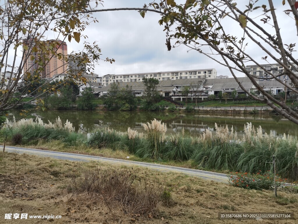 城郊自然景观小路