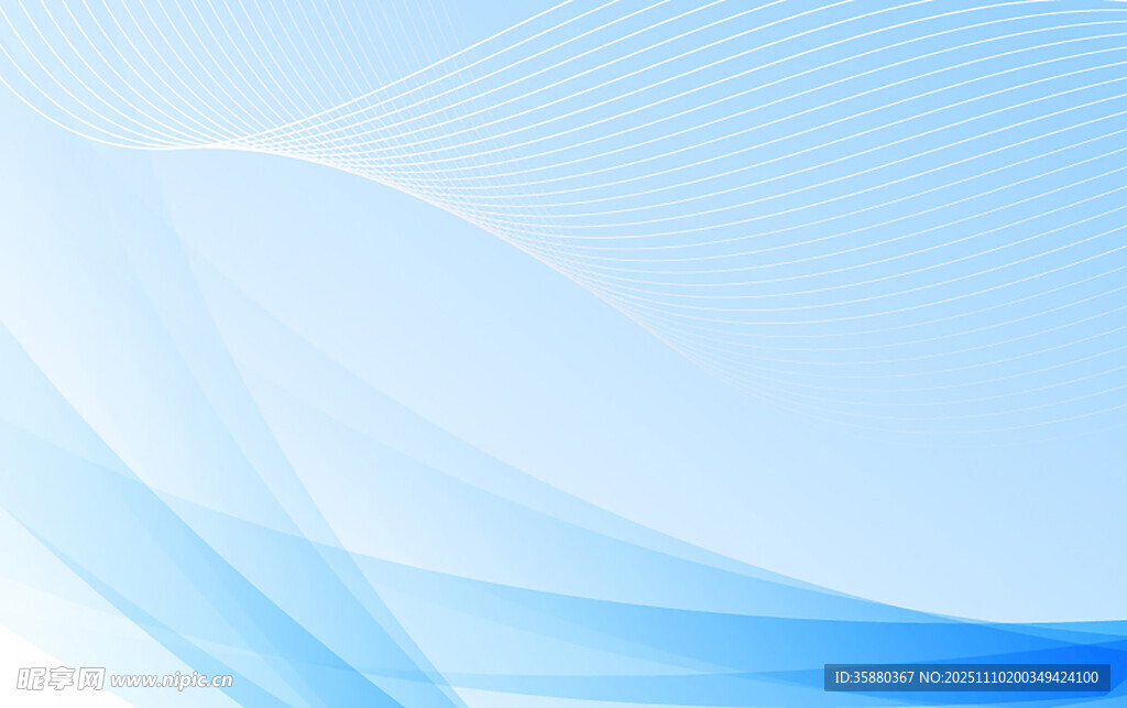 蓝色渐变动感条背