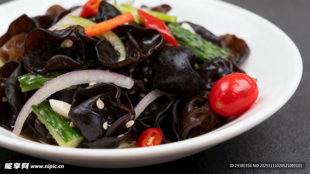 凉拌黑木耳