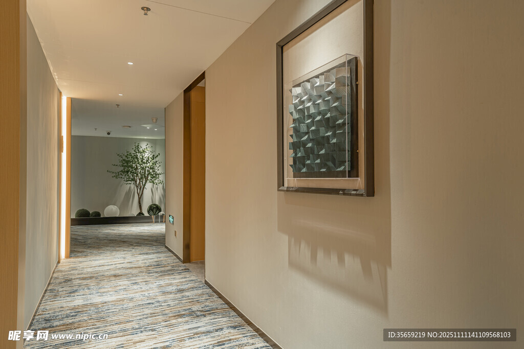 现代简约风格走廊空间