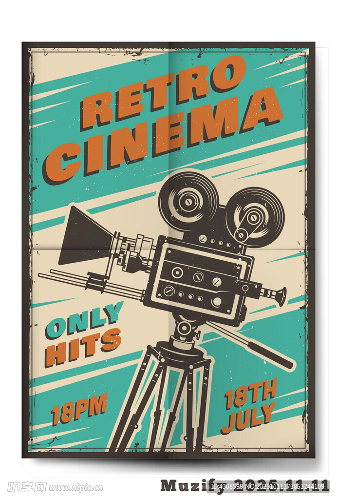 复古电影海报