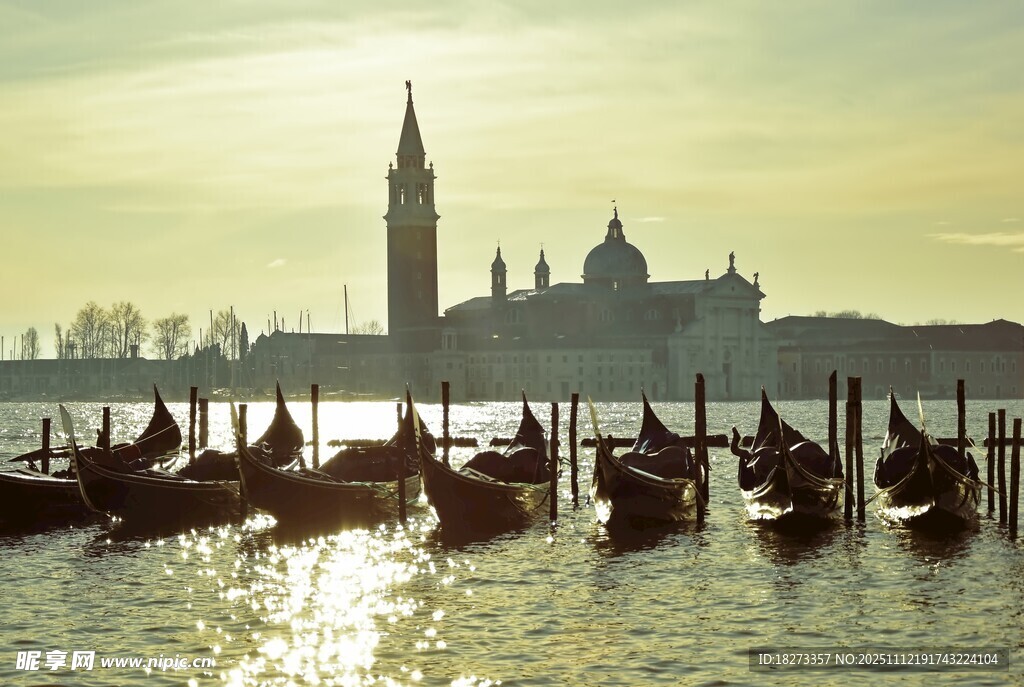 威尼斯水上风光美景