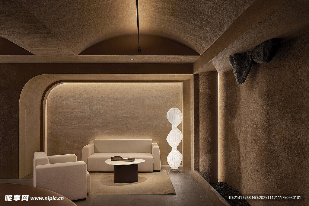 现代简约风室内客厅场景