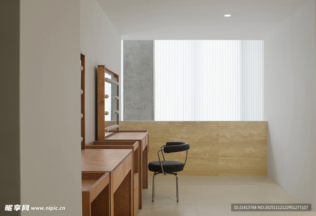 简约明亮的室内办公空间