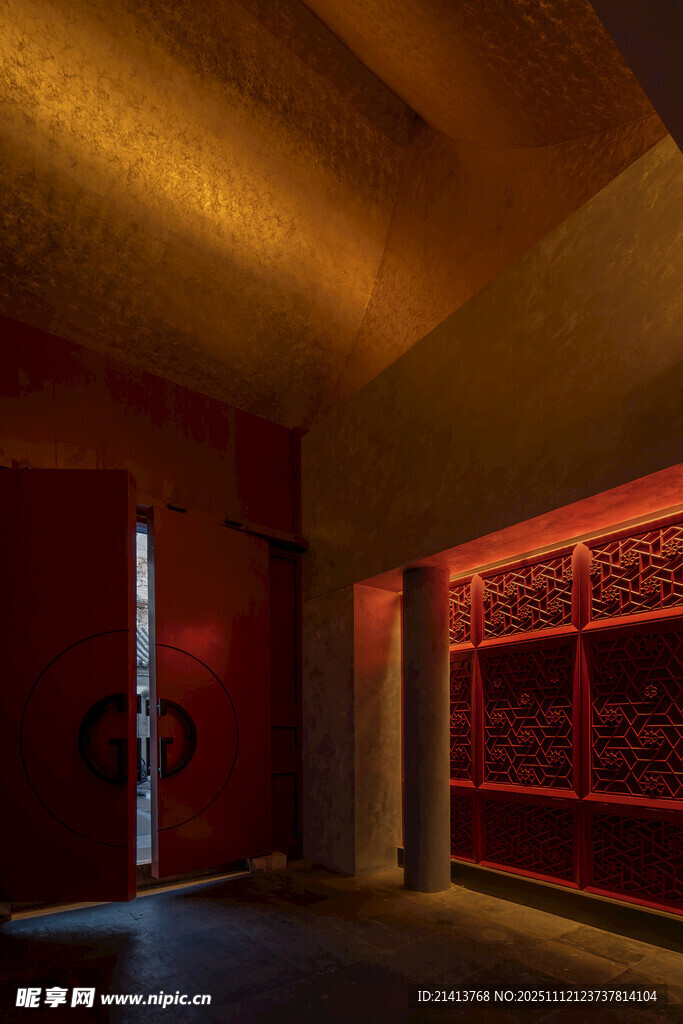 复古风格室内空间展示