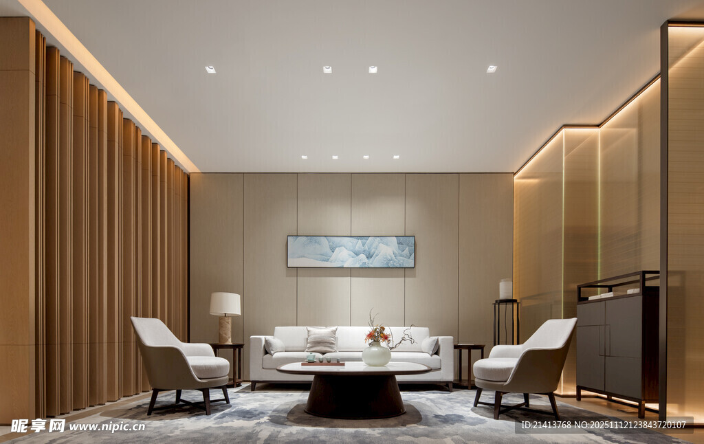 现代简约风格客厅空间