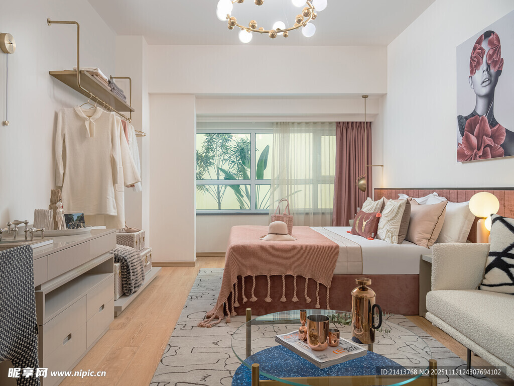 现代简约风温馨客厅一角