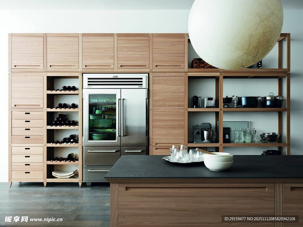 现代简约风格的时尚厨房