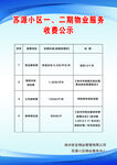 收费公告