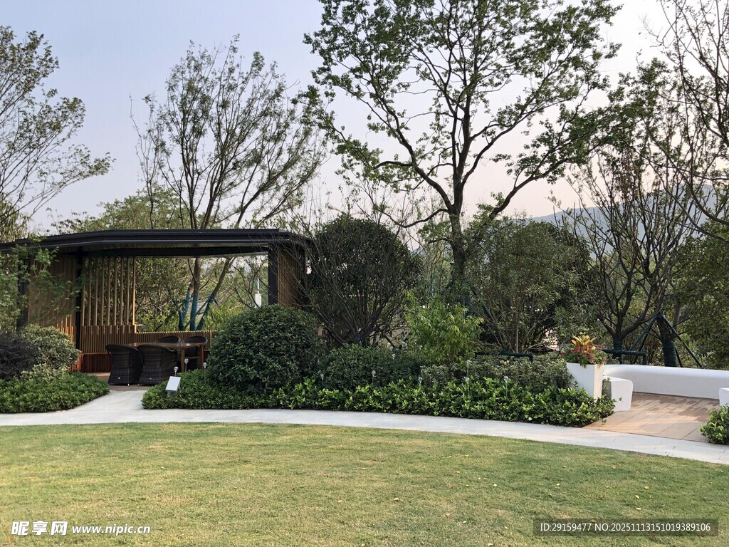 精致园林景观一角