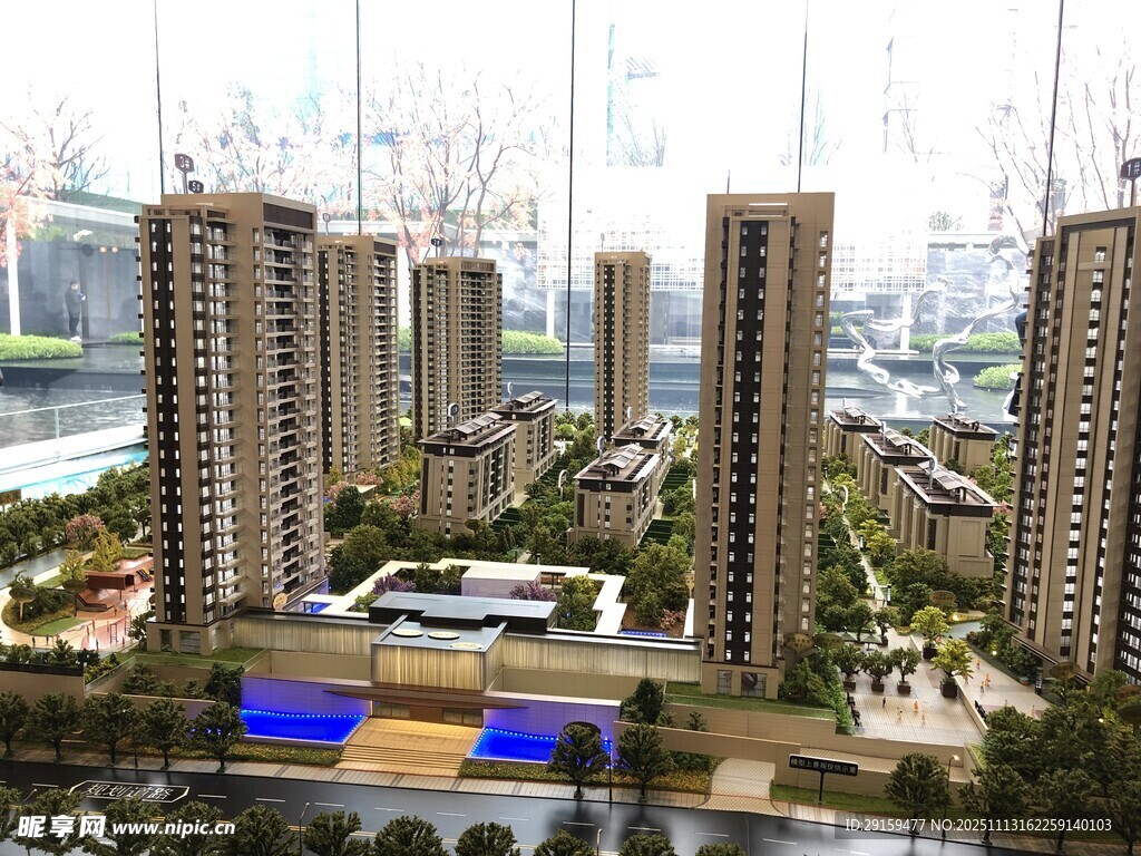 现代高层住宅小区景观