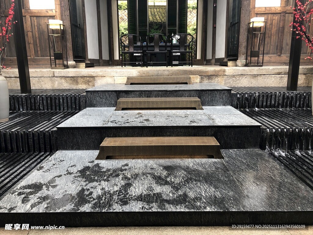 奢华大理石室内装饰空间