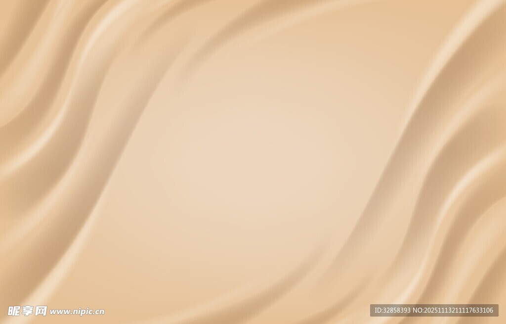 米色波浪纹理背景图