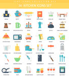 厨房用具图标集合