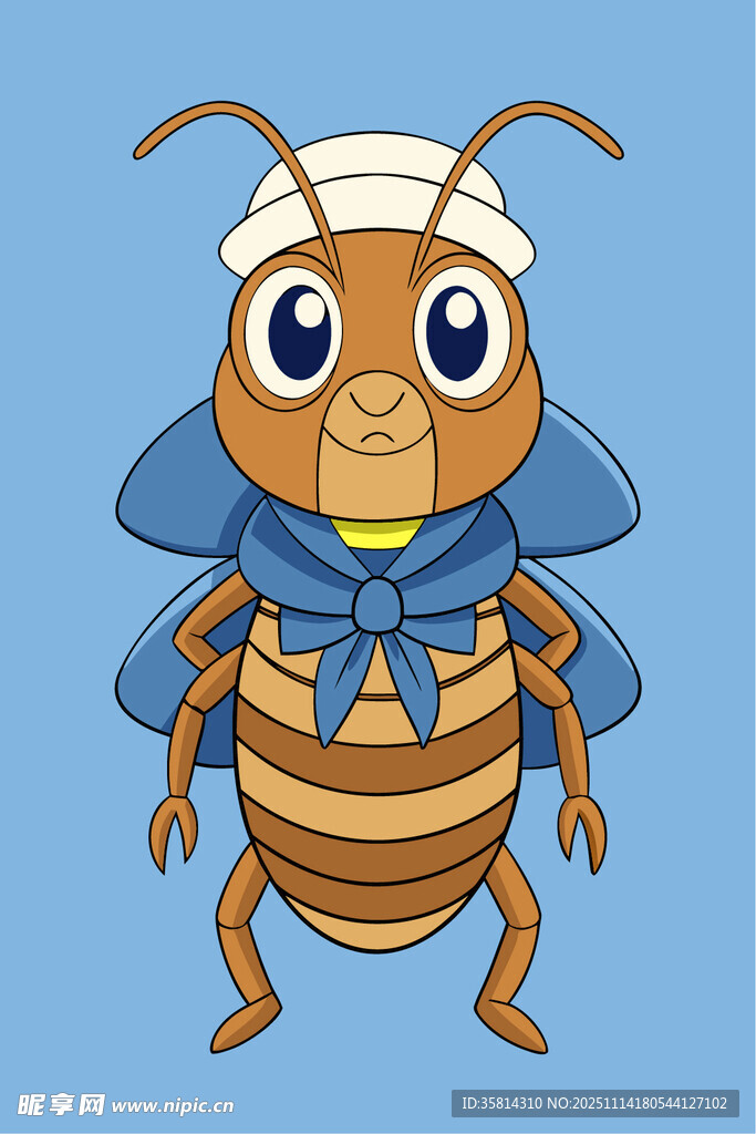 可爱蜜蜂卡通形象