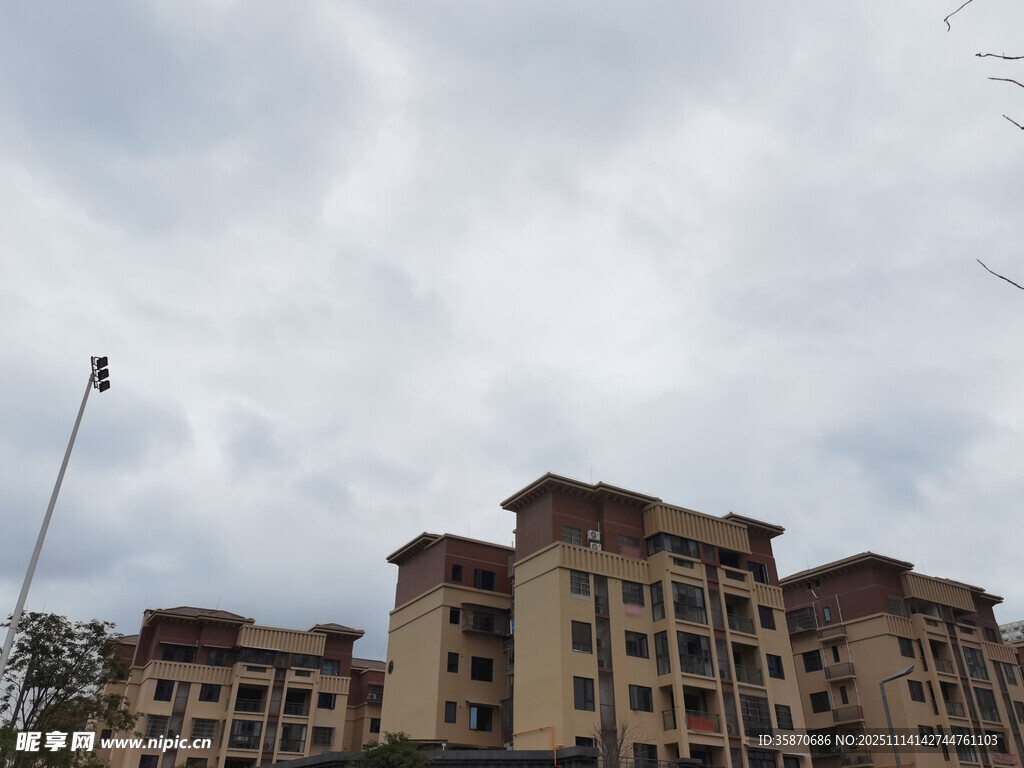 多层住宅建筑外观景观