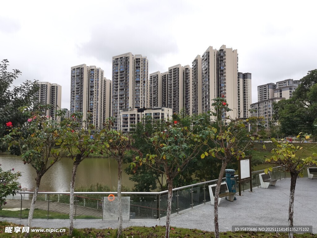 城市住宅区景观