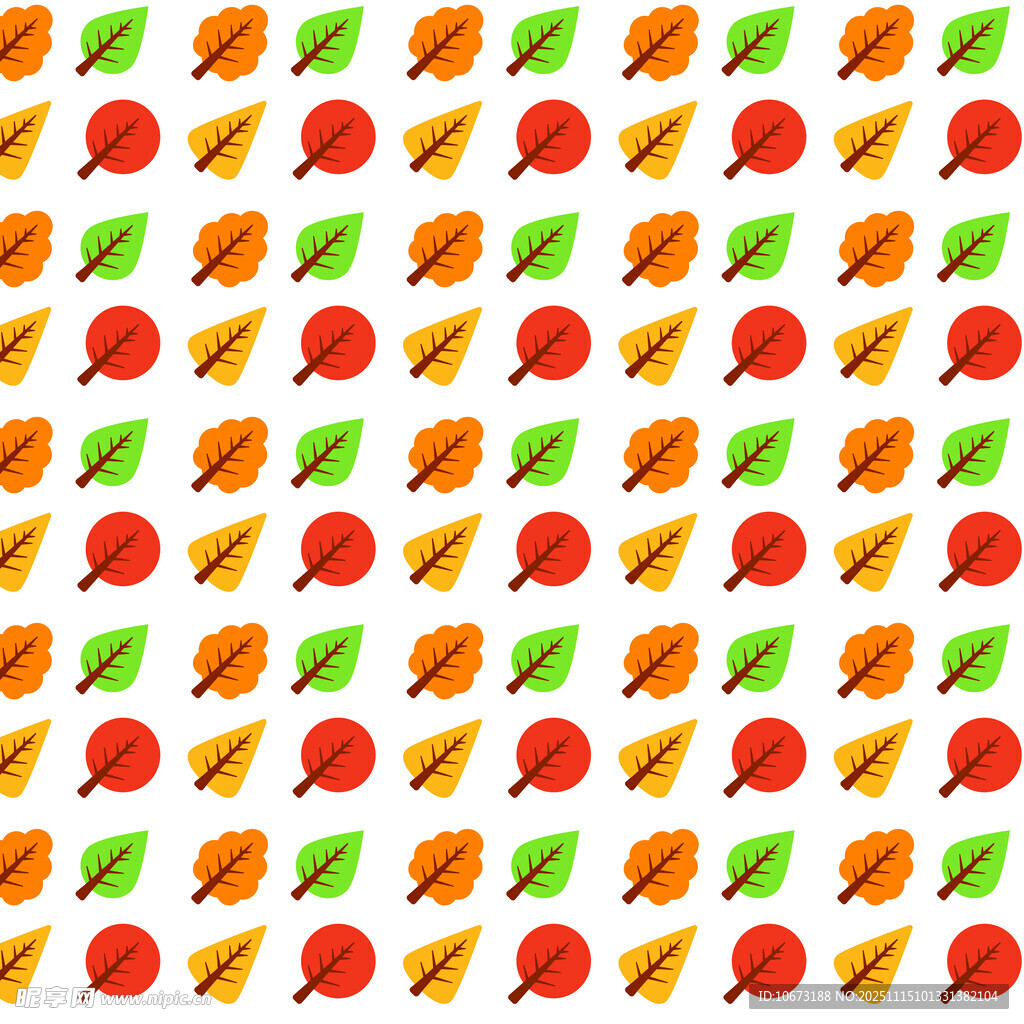 多彩水果图案无缝背景