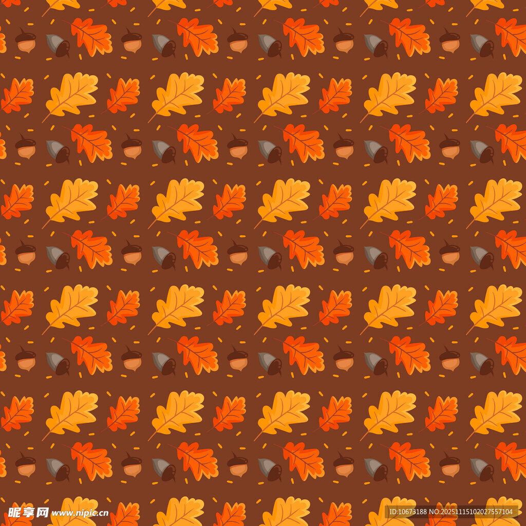 秋日枫叶图案纹理背景