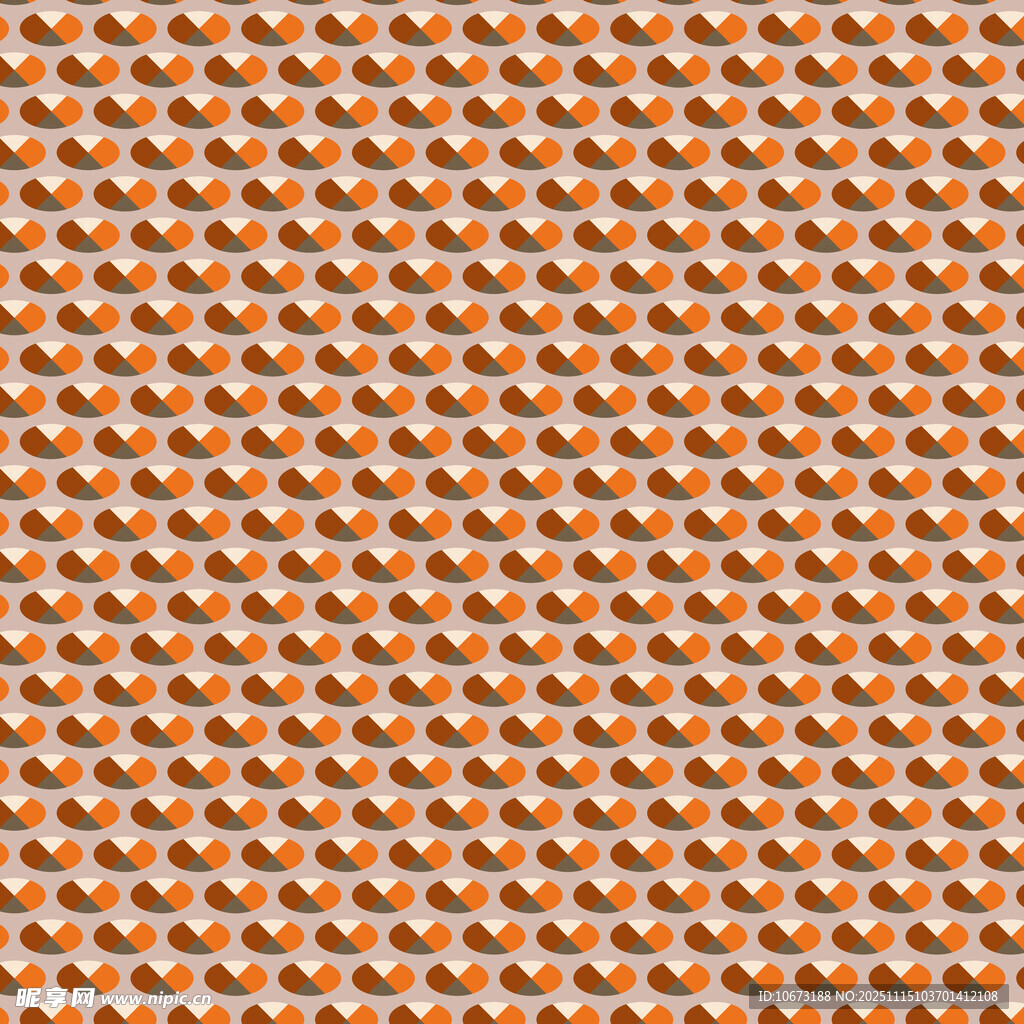 橙色几何图案纹理背景