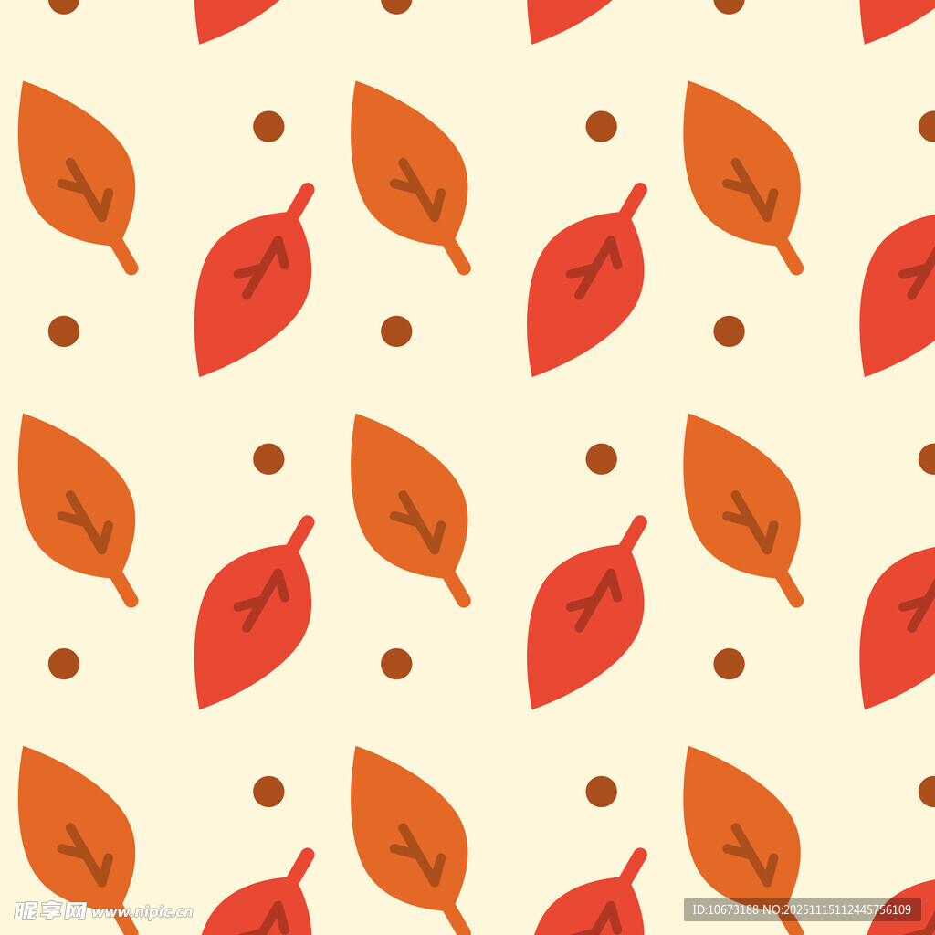 秋季树叶图案背景纹理
