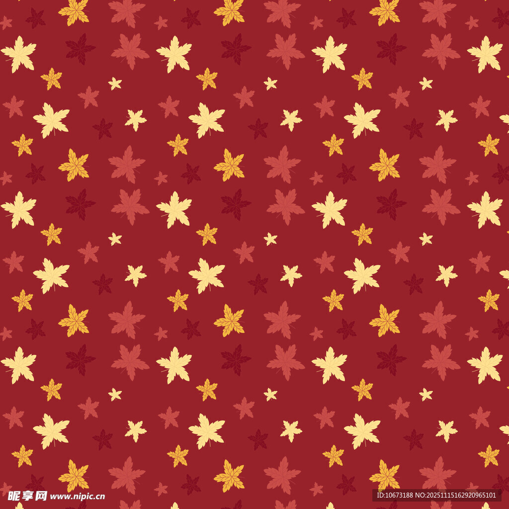 红色底金色星星图案背景