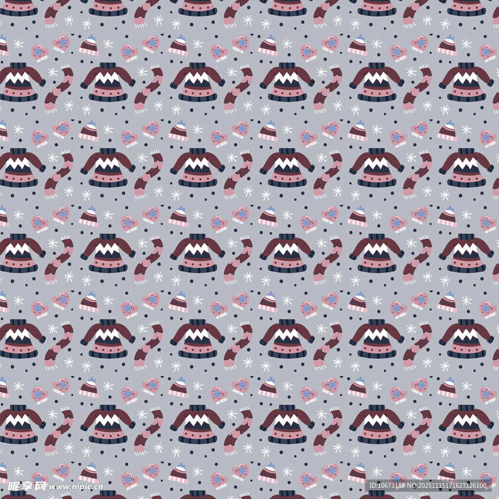 几何图案无缝纹理背景图