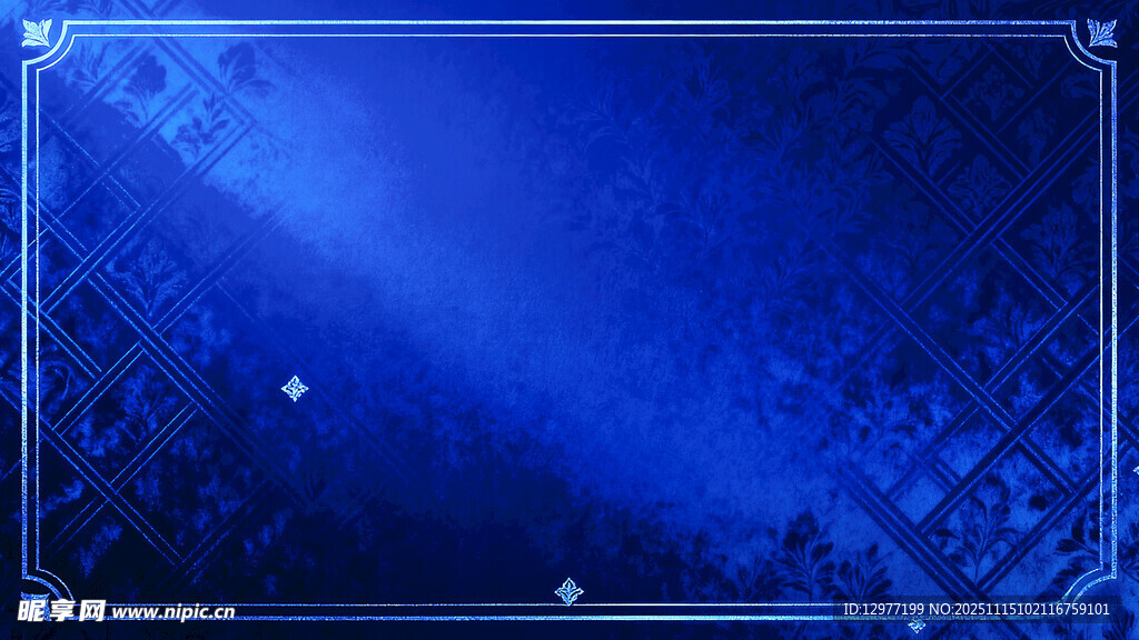 蓝色科技风背景图案