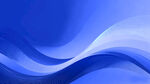 蓝色动感波浪抽象背景图