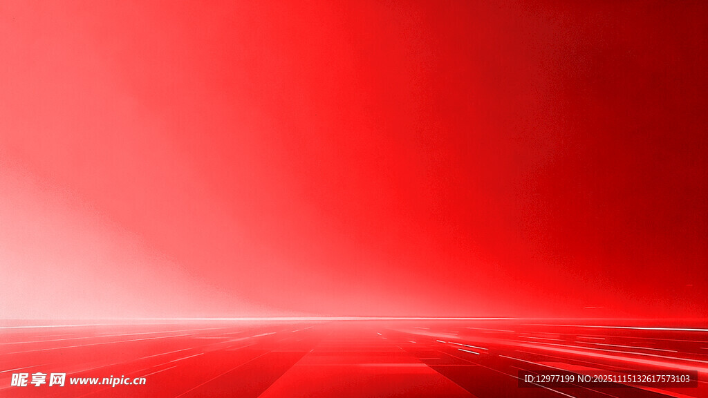 红色渐变科技感背景图