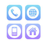 通讯与家居图标