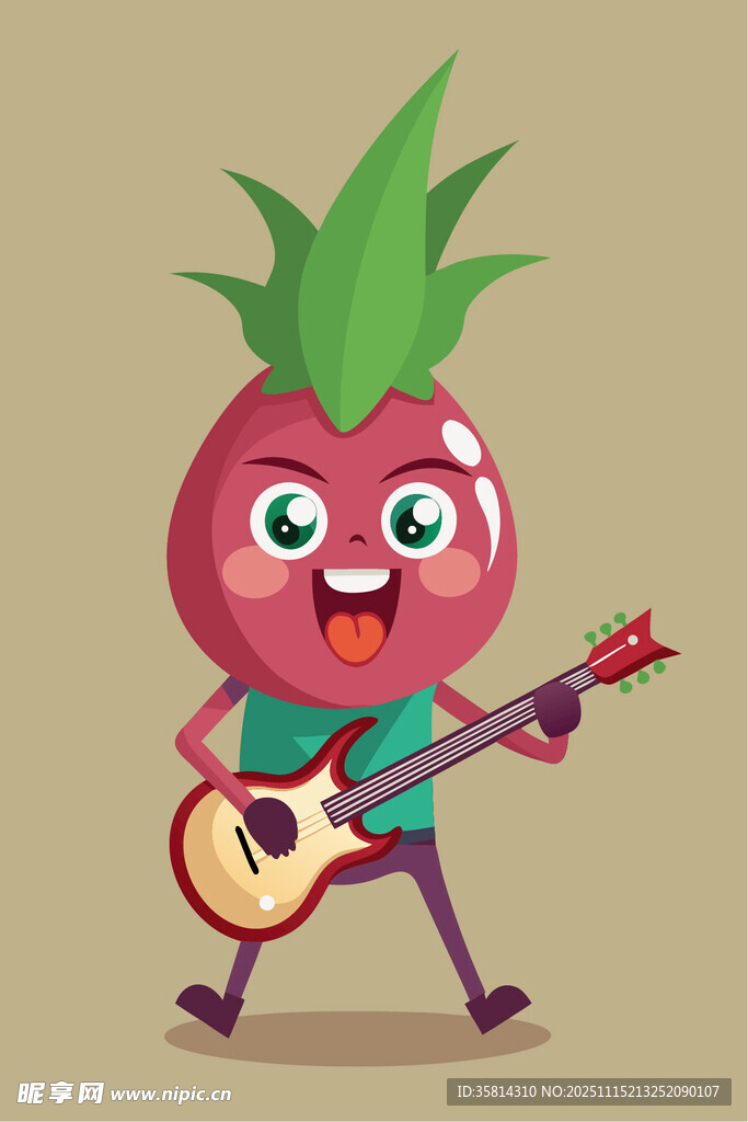 萝卜弹吉他的欢乐瞬间