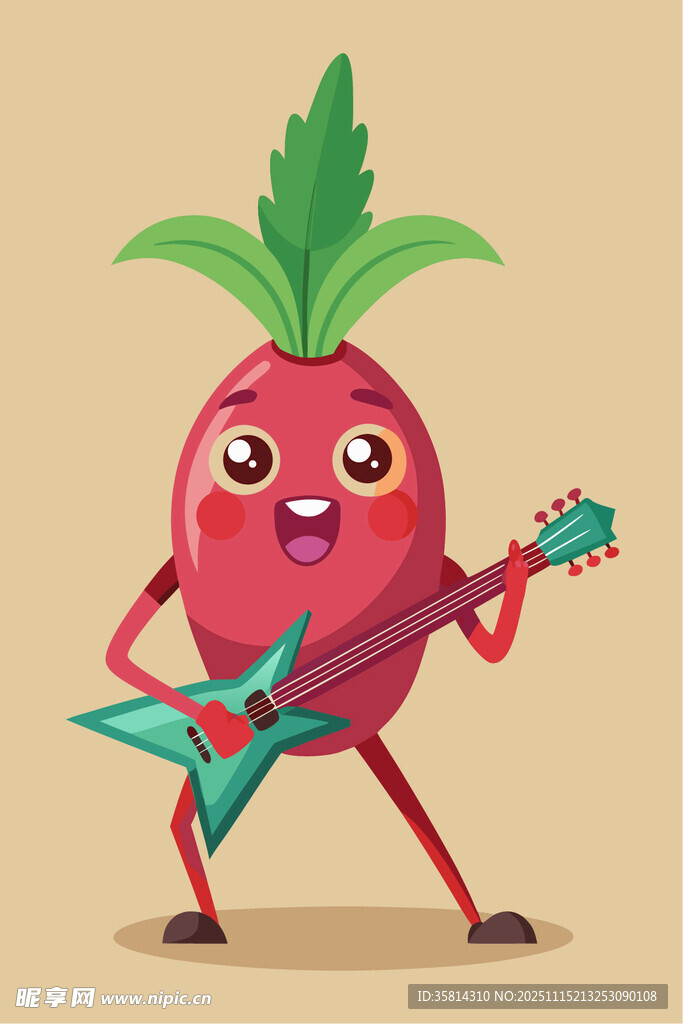 萝卜弹吉他的欢乐瞬间