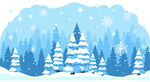 冬日雪景插图