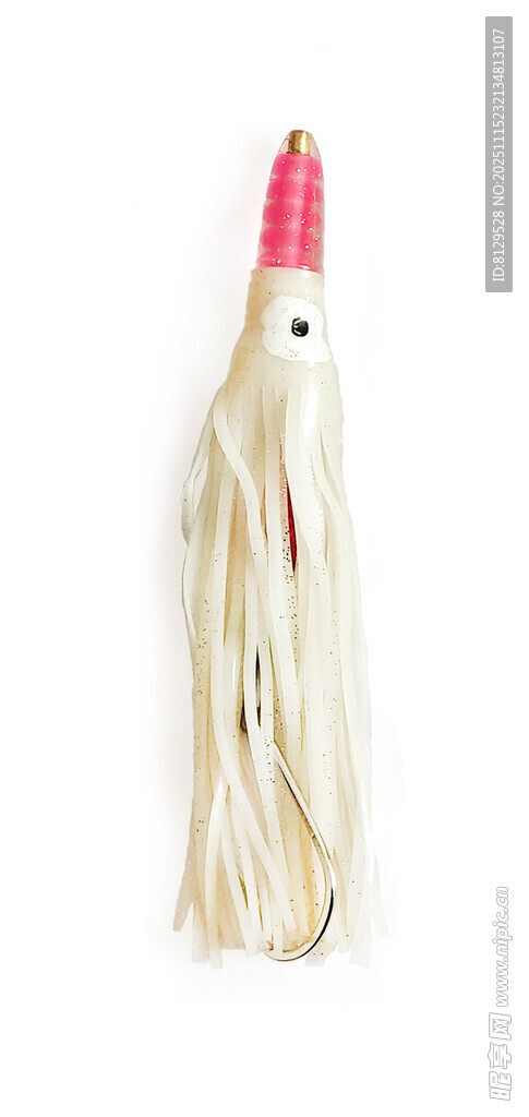 白色长发玩偶头